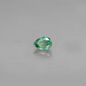 0.15캐럿 천연 그린/레드 알렉산드라이트, 배 모양, 3.6×2.6 mm, VS