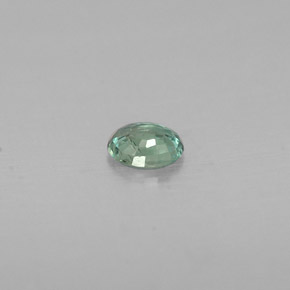 0.15캐럿 천연 그린/레드 알렉산드라이트, 타원형 컷, 3.7×3 mm, VS