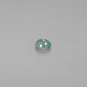 0.13캐럿 천연 그린/레드 알렉산드라이트, 타원형 컷, 3.2×2.6 mm, VS