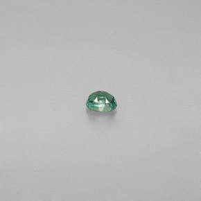 0.12캐럿 천연 그린/레드 알렉산드라이트, 타원형 컷, 3.1×2.3 mm, VS