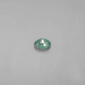0.13캐럿 천연 그린/레드 알렉산드라이트, 타원형 컷, 3.6×2.6 mm, VS