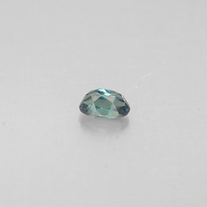 0.12캐럿 천연 그린/레드 알렉산드라이트, 타원형 컷, 3.4×2.1 mm, VS
