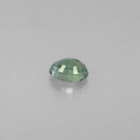 0.19캐럿 천연 그린/레드 알렉산드라이트, 타원형 컷, 3.8×2.9 mm, VS