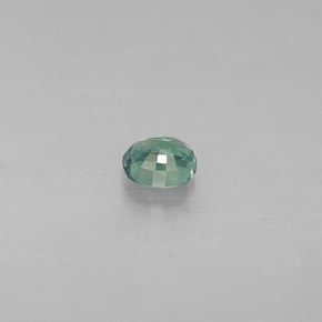 0.14캐럿 천연 그린/레드 알렉산드라이트, 타원형 컷, 3.2×2.8 mm, VS