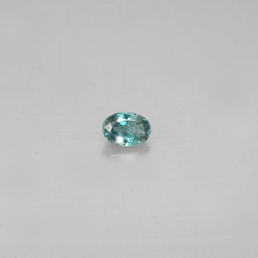 0.11캐럿 천연 그린/레드 알렉산드라이트, 타원형 컷, 3.3×2.4 mm, VS