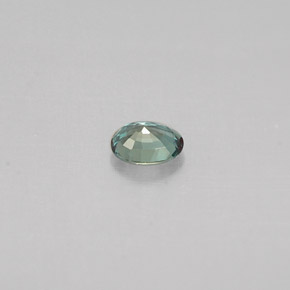 0.14캐럿 천연 그린/레드 알렉산드라이트, 타원형 컷, 3.5×2.7 mm, VS