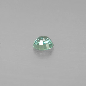 0.14캐럿 천연 그린/레드 알렉산드라이트, 타원형 컷, 3.2×2.8 mm, VS