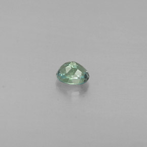 0.13캐럿 천연 그린/레드 알렉산드라이트, 타원형 컷, 3.1×2.4 mm, VS