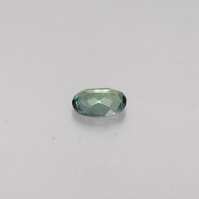 0.14캐럿 천연 그린/레드 알렉산드라이트, 타원형 컷, 3.1×3 mm, VS