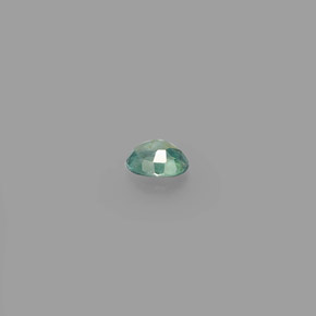 0.12캐럿 천연 그린/레드 알렉산드라이트, 타원형 컷, 3.3×2.7 mm, VS