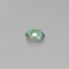 0.25캐럿 천연 그린/레드 알렉산드라이트, 타원형 컷, 4.4×3.7 mm, VVS-VS