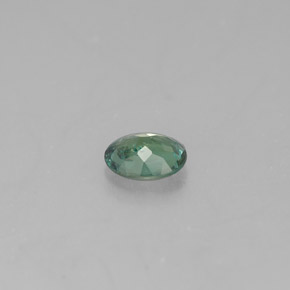 0.30캐럿 천연 그린/레드 알렉산드라이트, 타원형 컷, 4.8×3.8 mm, VVS-VS