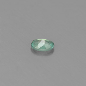 0.10캐럿 천연 그린/레드 알렉산드라이트, 타원형 컷, 3.5×2.5 mm, VS
