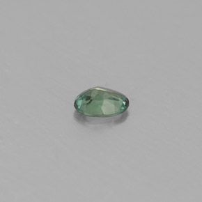 0.11캐럿 천연 그린/레드 알렉산드라이트, 타원형 컷, 3.6×2.5 mm, VS