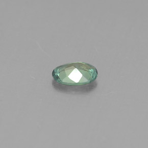 0.14캐럿 천연 그린/레드 알렉산드라이트, 타원형 컷, 3.9×2.9 mm, VS