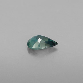 0.38캐럿 천연 그린/레드 알렉산드라이트, 배 모양, 5.8×3.9 mm, VS