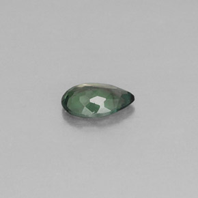 0.34캐럿 천연 그린/레드 알렉산드라이트, 배 모양, 5.6×3.7 mm, VS