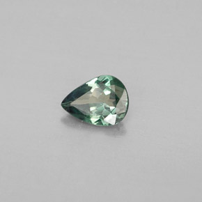 0.28캐럿 천연 그린/레드 알렉산드라이트, 배 모양, 5.1×3.8 mm, VS