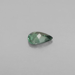 0.28캐럿 천연 그린/레드 알렉산드라이트, 배 모양, 5.1×3.8 mm, VS