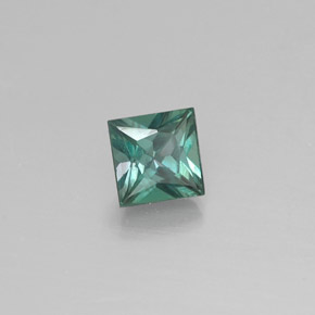 0.33캐럿 천연 그린/레드 알렉산드라이트, 스퀘어, 3.6×3.6 mm, VS
