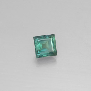 0.20캐럿 천연 그린/레드 알렉산드라이트, 스퀘어, 3.1×3.1 mm, VS