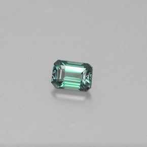 0.25캐럿 천연 그린/레드 알렉산드라이트, 에메랄드 컷, 4×2.8 mm, VVS-VS