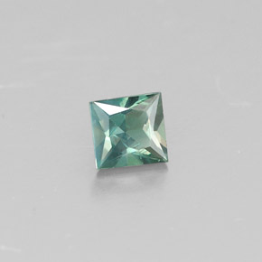 0.23캐럿 천연 그린/레드 알렉산드라이트, 스퀘어, 3.5×3.4 mm, VVS-VS