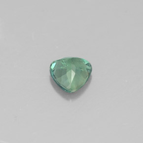 0.24캐럿 천연 그린/레드 알렉산드라이트, 트릴리언, 3.8×3.7 mm, VS