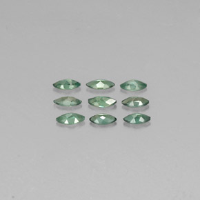 캐럿 천연 그린/레드 알렉산드라이트 보석, 마퀴즈, 3.8×1.9 mm, VS