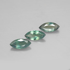 캐럿 천연 그린/레드 알렉산드라이트 보석, 마퀴즈, 6.9×3.3 mm, VS