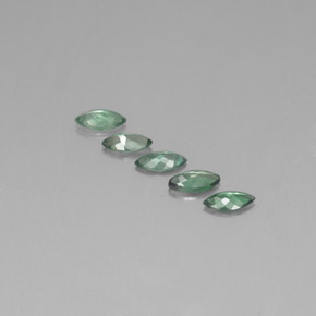캐럿 천연 그린/레드 알렉산드라이트 보석, 마퀴즈, 5.9×3 mm, VS