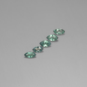 캐럿 천연 녹색/빨간색 알렉산더 보석 보석, 보석, VS