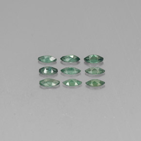캐럿 천연 그린/레드 알렉산드라이트 보석, 마퀴즈, 3.9×1.9 mm, VS