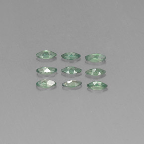 캐럿 천연 그린/레드 알렉산드라이트 보석, 마퀴즈, 3.9×2 mm, VVS-VS