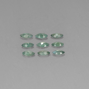 캐럿 천연 그린/레드 알렉산드라이트 보석, 마퀴즈, 3.9×2 mm, VVS-VS