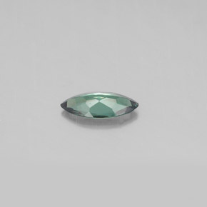 0.26캐럿 천연 그린/레드 알렉산드라이트, 마퀴즈, 6.6×3.3 mm, VS