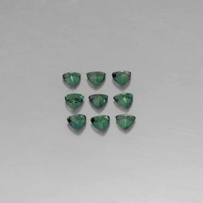 캐럿 천연 그린/레드 알렉산드라이트 보석, 트릴리언, 3.2×3.1 mm, VS