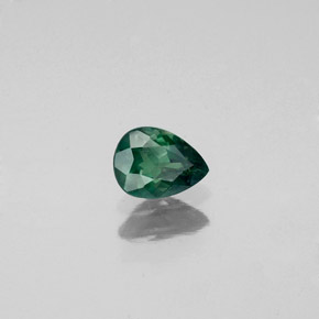 0.33캐럿 천연 그린/레드 알렉산드라이트, 배 모양, 5.1×3.8 mm, VS