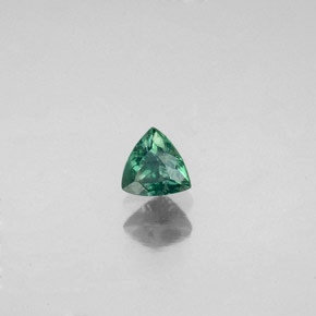 0.32캐럿 천연 그린/레드 알렉산드라이트, 트릴리언, 4.1×4.1 mm, VS-SI