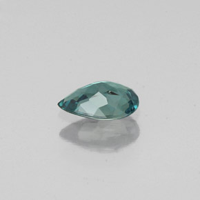 0.34캐럿 천연 그린/레드 알렉산드라이트, 배 모양, 5.8×3.9 mm, VS-SI
