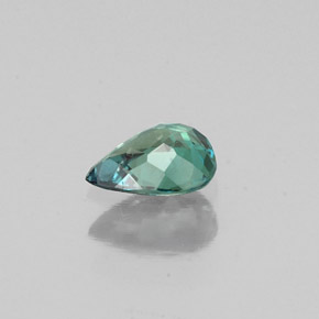0.28캐럿 천연 그린/레드 알렉산드라이트, 배 모양, 4.9×3.8 mm, VVS-VS