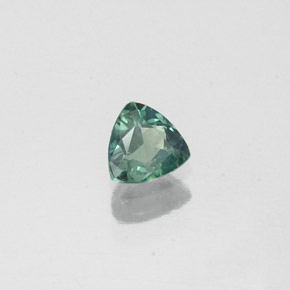 0.15캐럿 천연 그린/레드 알렉산드라이트, 트릴리언, 3.6×3.6 mm, VS