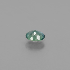 0.44캐럿 천연 그린/레드 알렉산드라이트, 타원형 컷, 5.4×4.1 mm, VS