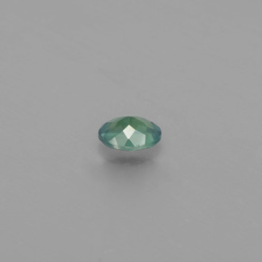 0.31캐럿 천연 그린/레드 알렉산드라이트, 타원형 컷, 4.7×3.6 mm, VS