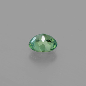 0.70캐럿 천연 그린/레드 알렉산드라이트, 타원형 컷, 6×5 mm, VS