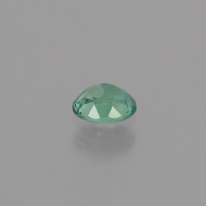 0.45캐럿 천연 그린/레드 알렉산드라이트, 타원형 컷, 5.1×4.1 mm, VS