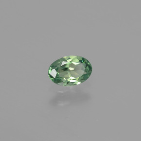 0.48캐럿 천연 그린/레드 알렉산드라이트, 타원형 컷, 6×4.1 mm, VS