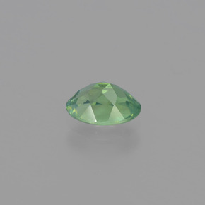 0.98캐럿 천연 그린/레드 알렉산드라이트, 타원형 컷, 7.1×5.1 mm, VS