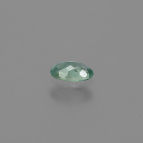 0.27캐럿 천연 그린/레드 알렉산드라이트, 타원형 컷, 5.1×3.1 mm, VS