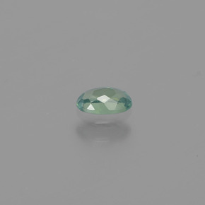 0.26캐럿 천연 그린/레드 알렉산드라이트, 타원형 컷, 4.9×3.1 mm, VS